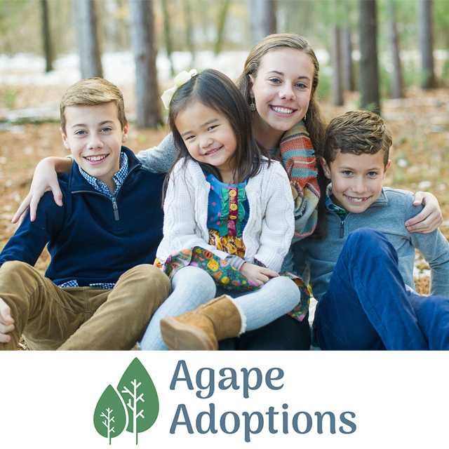 Agape Adoptions Badge